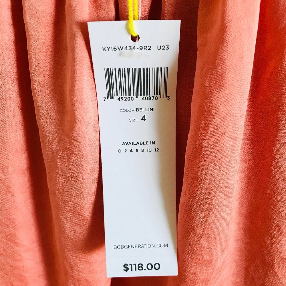 BCBGeneration cutout sleeveless dress - Size 4